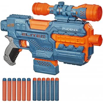 Hasbro Nerf Elite 2.0 Phoenix Cs-6 Με 12 Βελάκια, 6-Βελάκια E9961 5010993732425