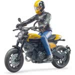 bruder Scrambler Ducati Full Throttle Με Rider Μηχανή Με Αναβάτη 63053 4001702630539