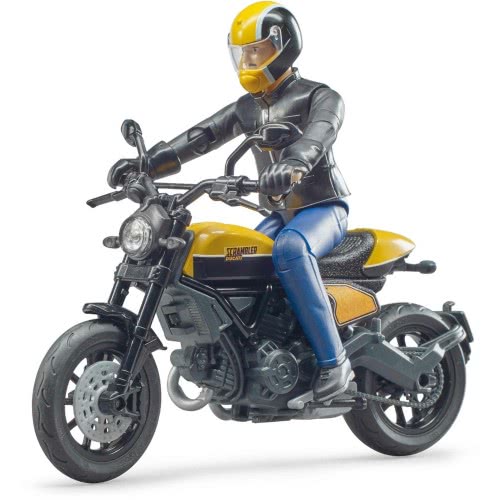bruder Scrambler Ducati Full Throttle With Rider 63053 4001702630539