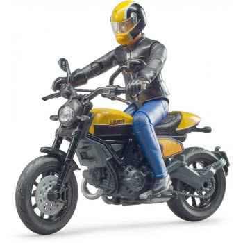bruder Scrambler Ducati Full Throttle With Rider 63053 4001702630539