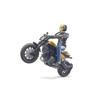 bruder Scrambler Ducati Full Throttle With Rider 63053 4001702630539