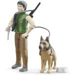bruder Forest Ranger With Dog And Equipment 62660 4001702626600
