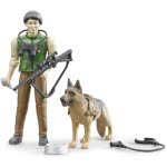 bruder Forest Ranger With Dog And Equipment 62660 4001702626600