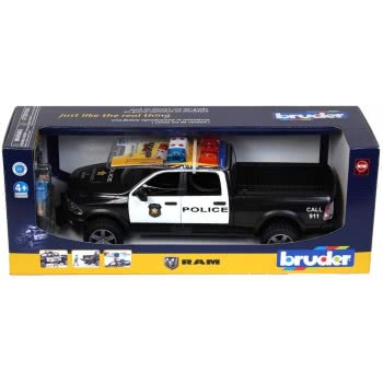 bruder RAM 2500 Police Pick Up With Police Officer 02505 4001702025052