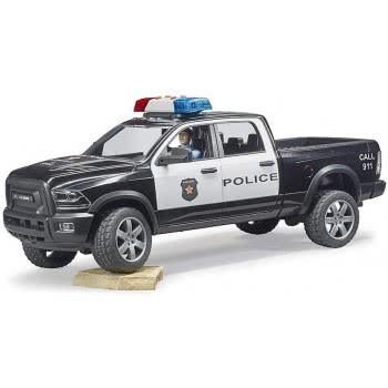 bruder RAM 2500 Police Pick Up With Police Officer 02505 4001702025052