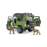bruder Τζίπ Land Rover Με Κυνηγό, Σκύλο Και Εξοπλισμό 02587 4001702025878
