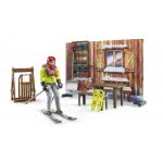 bruder Σαλέ Με Snowmobile Και Αναβάτη 63102 4001702631024