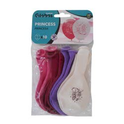 Globos Festival Balloons 10 Pieces Princess 11750 8421332117501