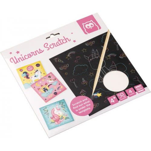 Eurekakids HS Scratch Art Unicorn 957002 8435404814434