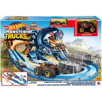 Mattel Hot Wheels Monster Trucks F2020 Tv Driver Playset GNB05 887961865851