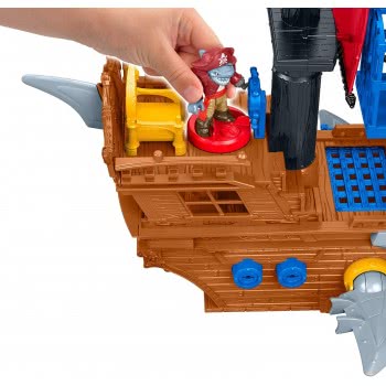 Mattel Imaginext: Shark Bite Pirate Ship DHH61 887961218985