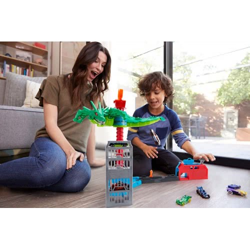 Mattel Hot Wheels Air Attack Dragon, Play Set GJL13 887961813418