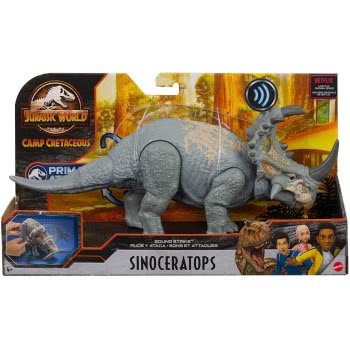 Mattel Jurassic World Sound Strike Sinoceratops GJN64 / GMC98 887961851960