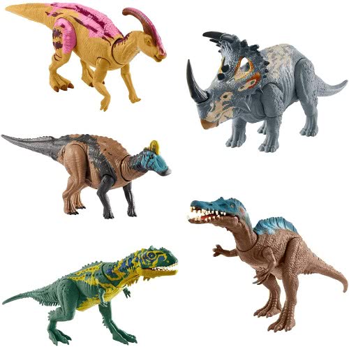 Mattel Jurassic World Sound Strike Sinoceratops Δεινόσαυροι Με Κινούμενα Μέλη Και Ήχους GJN64 / GMC98 887961851960