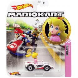 Mattel Hot Wheels Αυτοκινητάκια Mario Kart - Peach GBG25 / GJH58 887961811582