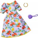 Mattel Barbie Fashion Βραδινά Σύνολα - Φόρεμα Με Λουλούδια FND47 / GHW84 887961804522