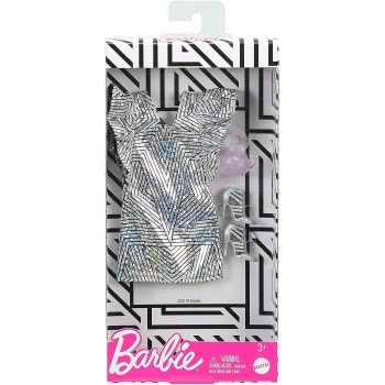 Mattel Barbie Fashion Βραδινά Σύνολα - Φόρεμα Shiny FND47 / GHW83 887961804614