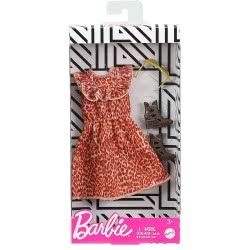 Mattel Barbie Fashion Βραδινά Σύνολα - Φόρεμα Leopard FND47 / GHW89 887961804560