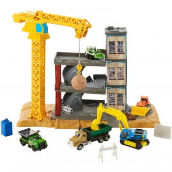 Mattel Εργοτάξιο Σετ Παιχνιδιού FWV08 887961684254
