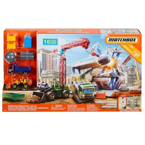 Mattel Εργοτάξιο Σετ Παιχνιδιού FWV08 887961684254
