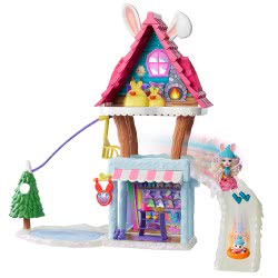 Mattel Enchantimals Χιονοδρομικό Σαλέ GJX50 887961819953