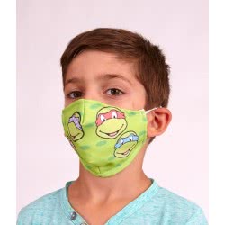 OEM Child Mask Star Turtles (100% Cotton Inside - 100% Pol Outside) 11014 5206183300004