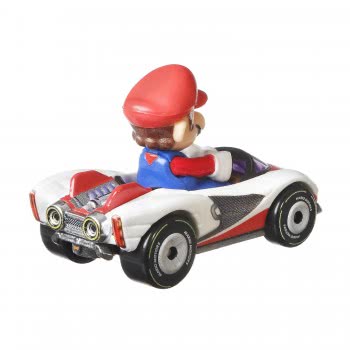 Mattel Hot Wheels Super Mario Kart Diecast Mario From The Entertainer GBG25 / GJH62 887961811544