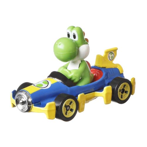 Mattel Hot Wheels Super Mario Kart Diecast Yoshi From The Entertainer GBG25 / GLP39 887961847796