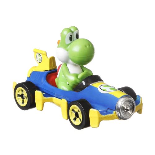 Mattel Hot Wheels Super Mario Kart Diecast Yoshi From The Entertainer GBG25 / GLP39 887961847796
