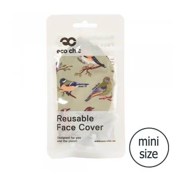 OEM Eco Chic Green Birds Face Cover Mini EC-M100 5060735634807