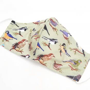 OEM Eco Chic Green Birds Face Cover Mini EC-M100 5060735634807