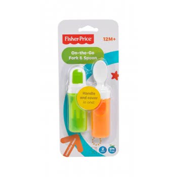 Mattel Feeding Κουτάλι Και Πιρούνι - Σετ Ταξιδιού Y3507 746775209735