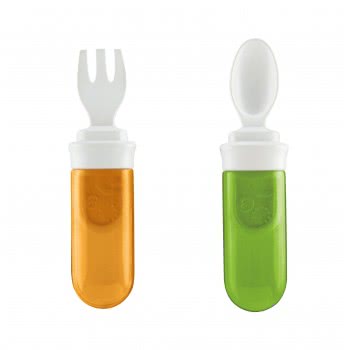 Mattel Feeding Κουτάλι Και Πιρούνι - Σετ Ταξιδιού Y3507 746775209735