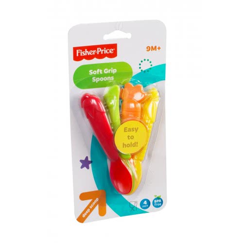 Mattel Feeding Κουταλάκια Λαχανικά - Σετ Των 4 Y3508 746775209742