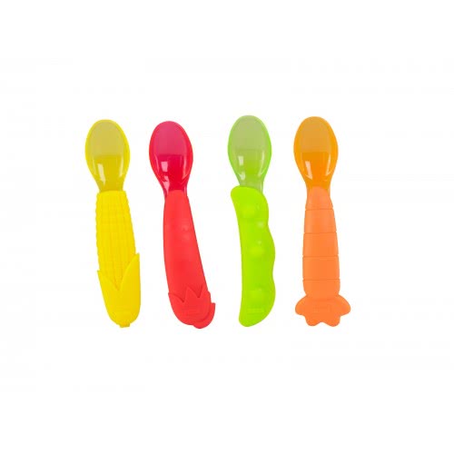 Mattel Feeding Κουταλάκια Λαχανικά - Σετ Των 4 Y3508 746775209742