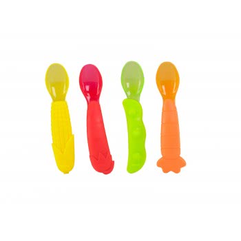 Mattel Feeding Κουταλάκια Λαχανικά - Σετ Των 4 Y3508 746775209742