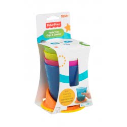 Mattel Feeding Σετ - 4 Ποτήρια Y3536 746775210021