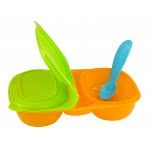 Mattel Feeding Σετ Ταξιδιού Δοχείο Φαγητού Y6537 746775234089