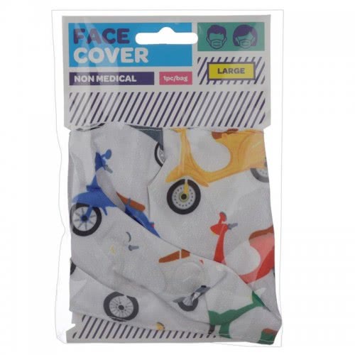 Puckator Speed King Scooter Reusable Face Covering -Large MASK19L 5055071761959