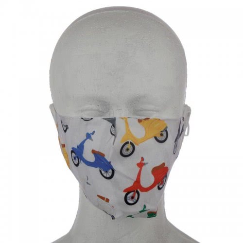 Puckator Speed King Scooter Reusable Face Covering Υφασμάτινη Μάσκα Ενηλίκων - Large MASK19L 5055071761959