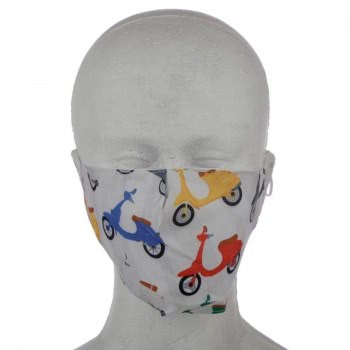 Puckator Speed King Scooter Reusable Face Covering Υφασμάτινη Μάσκα Ενηλίκων - Large MASK19L 5055071761959