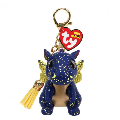 ty Mini Boos Κλιπ Saffire Δράκος Μπλε 1607-25060 008421250608