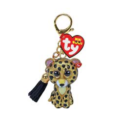 ty Mini Boos Sterling Clip Leopard Gold 1607-25061 008421250615