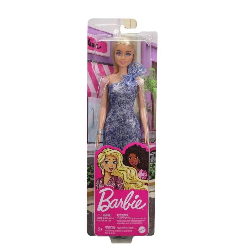 Mattel Barbie Μοντέρνα Φορέματα Με Αξεσουάρ, Μινι Φόρεμα, Ξανθιά Κούκλα T7580 / GRB32 887961899856