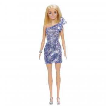 Mattel Barbie Μοντέρνα Φορέματα Με Αξεσουάρ, Μινι Φόρεμα, Ξανθιά Κούκλα T7580 / GRB32 887961899856