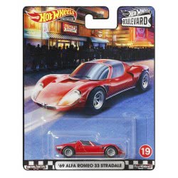 Mattel Hot Wheels Premium Boulevard - 69 Alfa Romeo 33 Stradale GJT68 / GJT78 887961817812