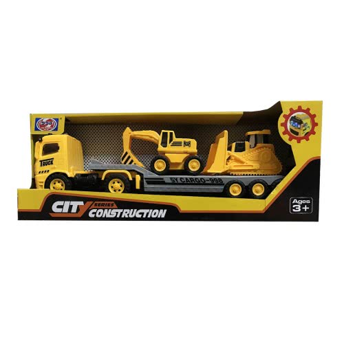 Toys-shop Choice Friction Φορτηγό Μεταφοράς Δομικών Οχημάτων Σε 2 Σχέδια JA092975 6990620929758