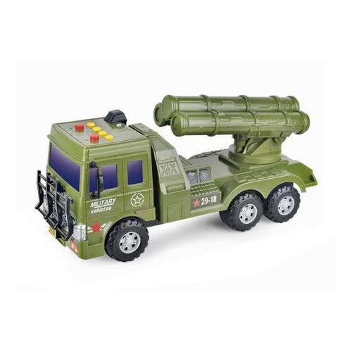 Toys-shop Choice Friction Στρατιωτικό Όχημα Με Πυραύλους JA095040 6990620950400