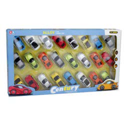 Toys-shop Choice Die Cast Playset With 24 Alloy Cars JC097402 6990620974024