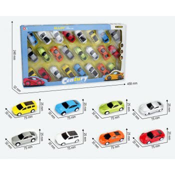 Toys-shop Choice Die Cast Playset With 24 Alloy Cars JC097402 6990620974024